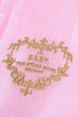 画像2: BABY,THE STARS SHINE BRIGHT / ドレスカバー  ピンク O-25-12-01-038-BA-ZA-IG-ZT273 (2)