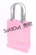 Angelic Pretty / 2024年 ファッションショーノベルティ ショッパー風トートバッグ  ピンク×クロ O-25-12-01-004-AP-ZA-IG-ZT500