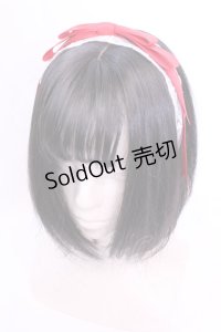 axes femme kawaii / レースリボンカチューシャ  シロ×アカ O-25-12-01-044-AX-AC-IG-ZT1205A