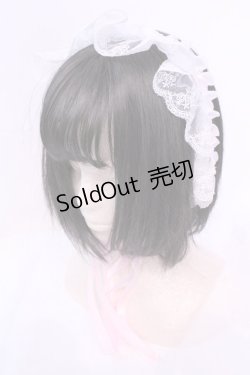 画像1: Princess Flower Garden / KRS＊ヘッドドレス  シロ×ピンク O-25-12-01-045-LO-AC-IG-OS