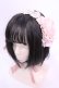 画像1: Innocent World / ラナンキュラスの乙女ヘッドドレス  生成り*ピンク O-25-12-01-046-IW-AC-IG-OS (1)