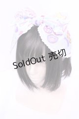 Angelic Pretty / Toy's Donut Dinerヘアバンド  サックス O-25-12-01-048-AP-AC-IG-OS