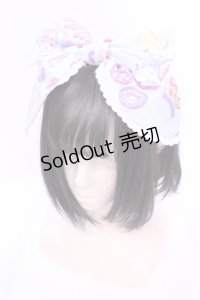 Angelic Pretty / Toy's Donut Dinerヘアバンド  サックス O-25-12-01-048-AP-AC-IG-OS