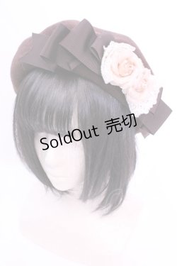 画像1: Innocent World / ドロテアローズベレー帽  ブラウン O-25-12-01-049-IW-AC-IG-OS