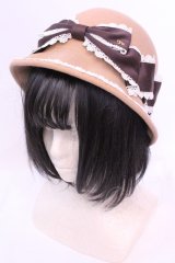 Innocent World / リボンクロッシェハット  ベージュ O-25-12-01-051-IW-AC-IG-OS