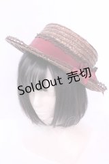ALICE and the PIRATES / ラブヴォヤージュカンカン帽  ブラウン系×ワイン O-25-12-01-053-PA-AC-IG-OS