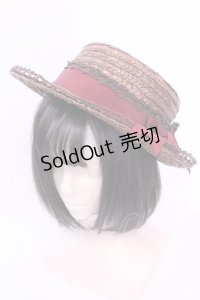 ALICE and the PIRATES / ラブヴォヤージュカンカン帽  ブラウン系×ワイン O-25-12-01-053-PA-AC-IG-OS