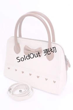 画像1: Innocent World / シェリーバッグ  ベージュ×キャラメル O-25-12-01-005-IW-BG-IG-OS