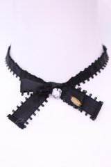 Angelic Pretty / Jewelry Ribbonチョーカー  クロ O-25-12-01-057-AP-AC-IG-OS