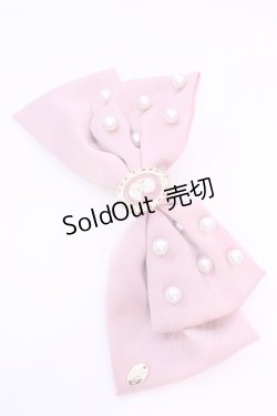 画像1: m petit by misako / AM*NIPLバレッタ  ピンク O-25-12-01-061-LO-AC-IG-OS