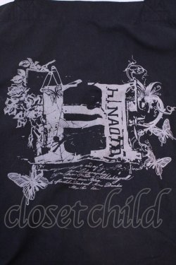 画像2: h.NAOTO / ショッパートートバッグ  ブラック O-25-12-01-001-HN-BG-IG-OS