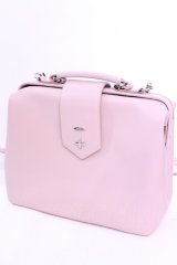 EATME / フェイクレザードクターバッグ  ピンク O-25-12-01-006-LO-BG-IG-ZT274