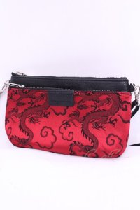 Qutie Frash / ノベルティジャガードミニバッグ  レッド O-25-12-01-007-QU-BG-IG-ZT334