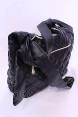 画像2: m petit by misako / AM*キルティングSLD バッグ  クロ O-25-12-01-011-LO-BG-IG-OS