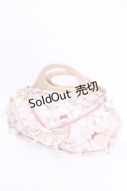 画像1: PINK HOUSE / パフュームプリントバッグ  ピンク O-25-12-01-002-LO-BG-IG-OS