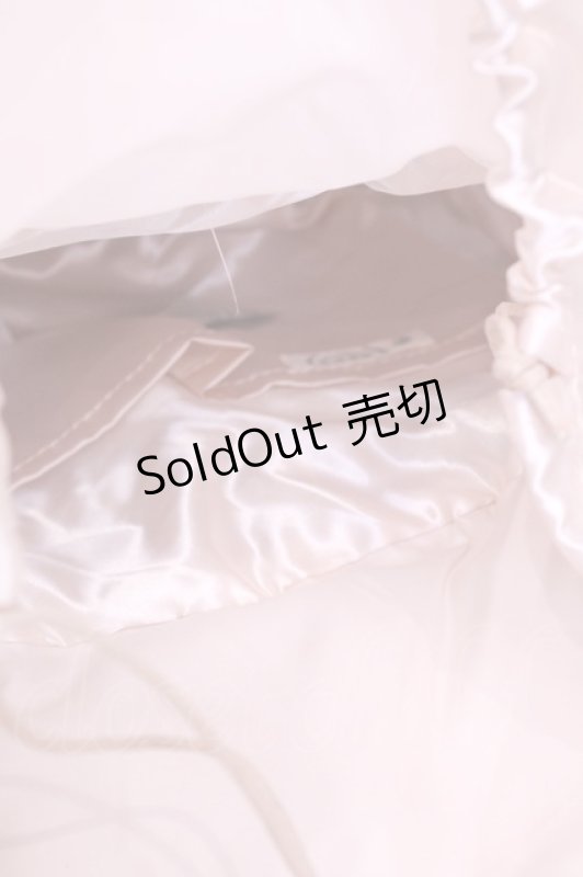 画像3: axes femme / フラワーレースストローバッグ  ピンク×アイボリー O-25-12-01-014-AX-BG-IG-ZT346 (3)