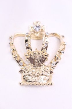 画像2: BABY,THE STARS SHINE BRIGHT / 王冠ガマ口BAG  シロ O-25-12-01-016-BA-BG-IG-OS