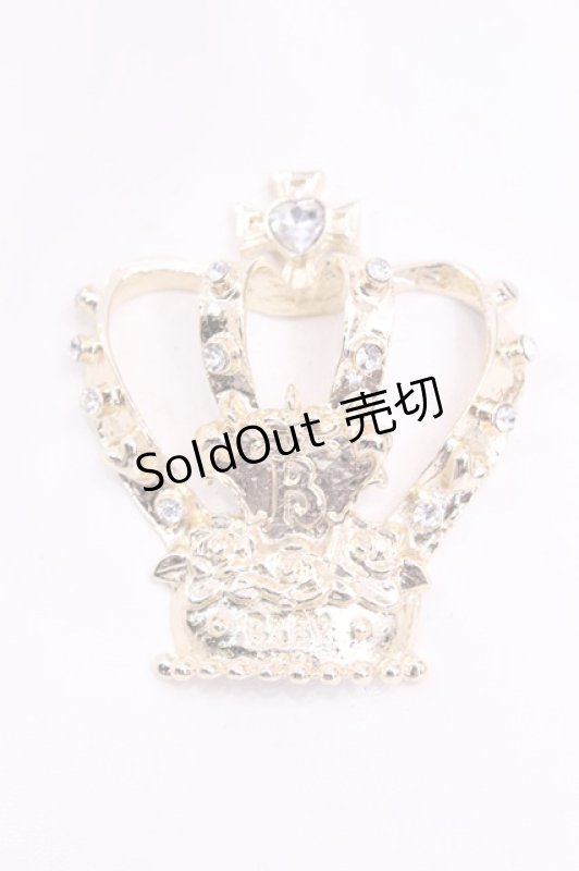 画像2: BABY,THE STARS SHINE BRIGHT / 王冠ガマ口BAG  シロ O-25-12-01-016-BA-BG-IG-OS (2)