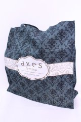 axes femme / フラワーパネル柄トートバッグ  グリーン O-25-12-01-020-AX-BG-IG-ZT334