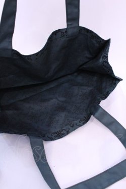 画像2: axes femme / フラワーパネル柄トートバッグ  グリーン O-25-12-01-020-AX-BG-IG-OS