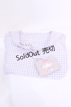 画像1: m petit by misako / サンリオキャラクターズコラボポーチ付きショッピングバッグ  ラベンダー O-25-12-01-021-LO-BG-OW-OS