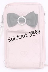 Lovely Tency / 眞白ありすコラボ/スマホショルダーバッグ  ピンク O-25-12-01-022-LO-BG-IG-OS