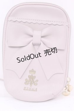 画像1: m petit by misako / AMリボンショルダーバッグ  薄ピンク O-25-12-01-024-LO-BG-IG-OS