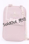 m petit by misako / NINA′Sスマホショルダーバッグ  ピンク O-25-12-01-003-LO-BG-IG-OS