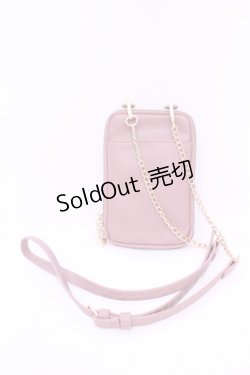 画像2: m petit by misako / NINA′Sスマホショルダーバッグ  ピンク O-25-12-01-003-LO-BG-IG-OS