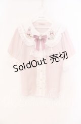 Amavel / 喫茶アマベルのアフタヌーン・ティーブラウス  ピンク O-25-12-02-036-CA-BL-IG-OS