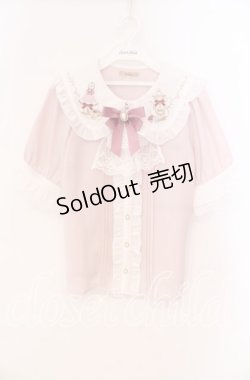 画像1: Amavel / 喫茶アマベルのアフタヌーン・ティーブラウス  ピンク O-25-12-02-036-CA-BL-IG-OS