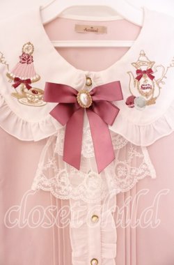 画像2: Amavel / 喫茶アマベルのアフタヌーン・ティーブラウス  ピンク O-25-12-02-036-CA-BL-IG-OS
