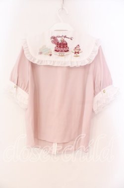 画像3: Amavel / 喫茶アマベルのアフタヌーン・ティーブラウス  ピンク O-25-12-02-036-CA-BL-IG-OS