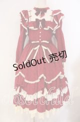 Hoshibako Works / 西洋人形魔法ワンピース  アカ×生成り O-25-12-02-040-LO-OP-IG-OS