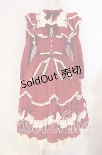 Hoshibako Works / 西洋人形魔法ワンピース  アカ×生成り O-25-12-02-040-LO-OP-IG-OS