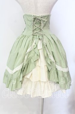 画像4: ALICE and the PIRATES / ロザリープリンセスコルセットスカート  若草 O-25-12-02-041-PA-SK-IG-OS