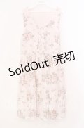 axes femme / 花柄ワンピース  ピンク O-25-12-02-005-AX-OP-IG-OS