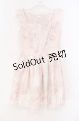 LIZ LISA / シンデレラ柄ワンピース 0 ピンク O-25-12-02-050-LO-OP-OW-OS