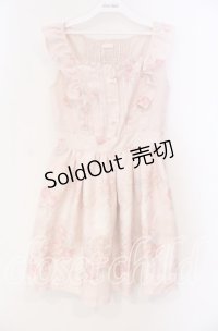 LIZ LISA / シンデレラ柄ワンピース 0 ピンク O-25-12-02-050-LO-OP-OW-OS