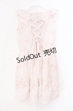画像4: LIZ LISA / シンデレラ柄ワンピース 0 ピンク O-25-12-02-050-LO-OP-OW-OS