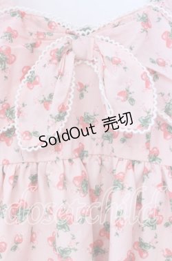 画像2: Ank Rouge / いちご柄Aライントップス M ピンク O-25-12-02-051-CA-TO-OW-OS