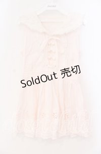 LIZ LISA / 裾カットワークセーラートップス 0 ピンク O-25-12-02-052-LO-TO-OW-OS