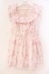 画像1: LIZ LISA / リボンフラワーリースワンピース F ピンク O-25-12-02-054-LO-OP-OW-OS (1)