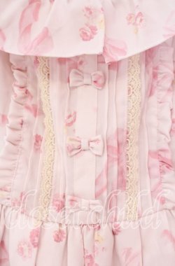 画像2: LIZ LISA / リボンフラワーリースワンピース F ピンク O-25-12-02-054-LO-OP-OW-OS