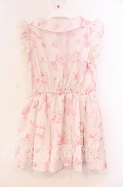 画像3: LIZ LISA / リボンフラワーリースワンピース F ピンク O-25-12-02-054-LO-OP-OW-OS