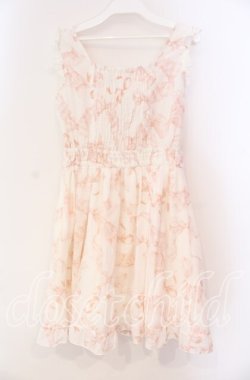 画像3: LIZ LISA / リボン柄ワンピース 0 ピンク O-25-12-02-055-LO-OP-OW-OS