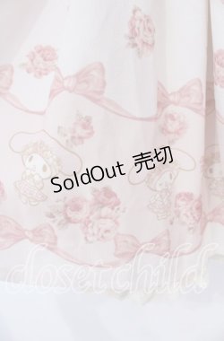 画像2: LIZ LISA / マイメロディコラボリボンパネル柄Snowワンピース 0 ピンク O-25-12-02-056-LO-OP-OW-OS