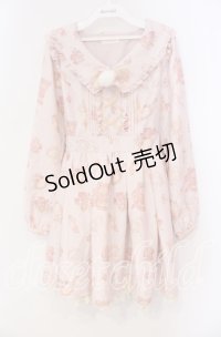 LIZ LISA / マイメロディ・マイスウィートピアノコラボ コスメ柄Sweetワンピース 0 ピンク O-25-12-02-057-LO-OP-OW-OS