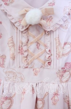 画像2: LIZ LISA / マイメロディ・マイスウィートピアノコラボ コスメ柄Sweetワンピース 0 ピンク O-25-12-02-057-LO-OP-OW-OS