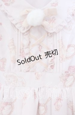 画像2: LIZ LISA / マイメロディ・マイスウィートピアノコラボ コスメ柄Sweetワンピース 0 ピンク O-25-12-02-057-LO-OP-OW-OS